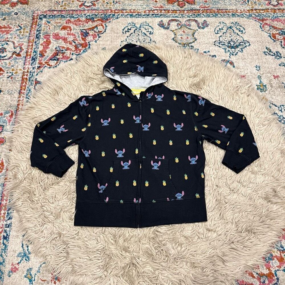 Stitch Pineapple zip up hoodie XL